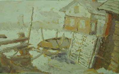 Joel Pettersson Grinden, oil painting picture